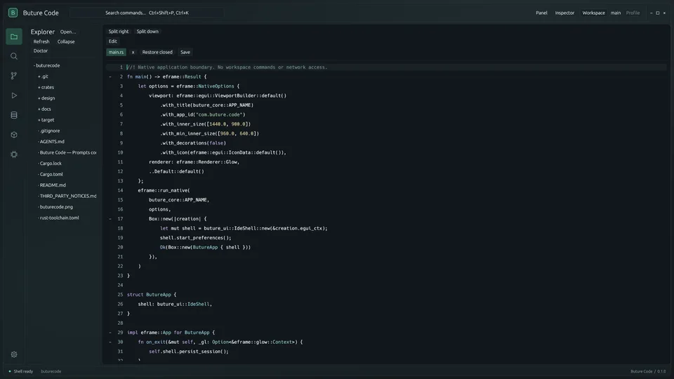 Interface de B&M CODE